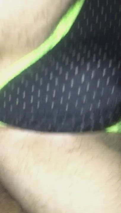 Getting fucked wearing my jockstrap