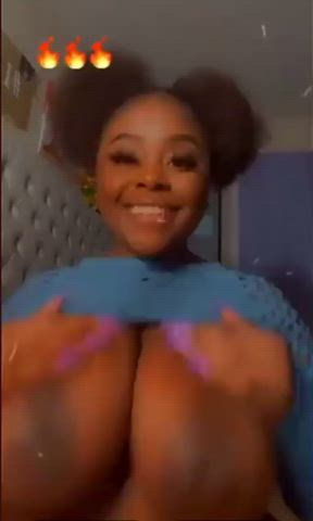 African American BBW Big Tits Boobs Ebony Huge Tits Pretty Tits clip