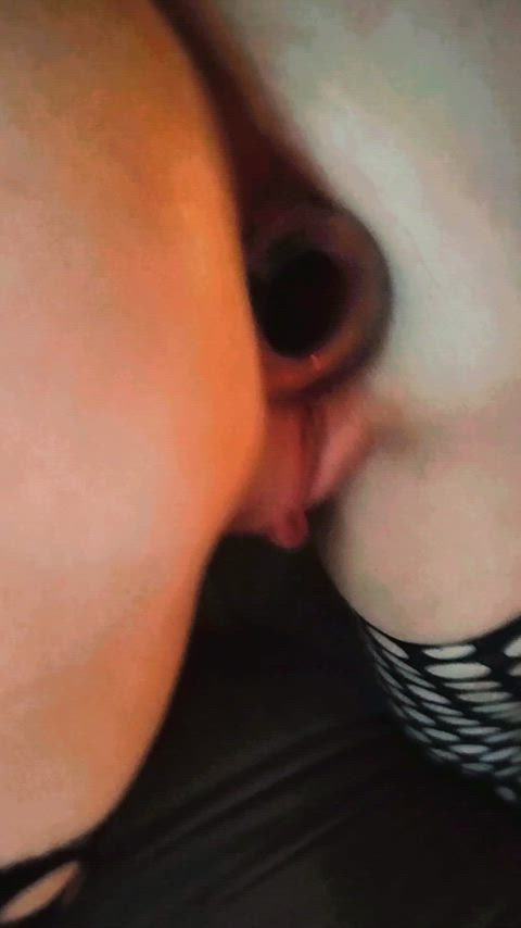 amateur anal anal play big ass bubble butt butt plug buttplug cuckold hotwife real