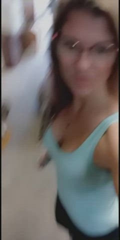 ass milf public clip