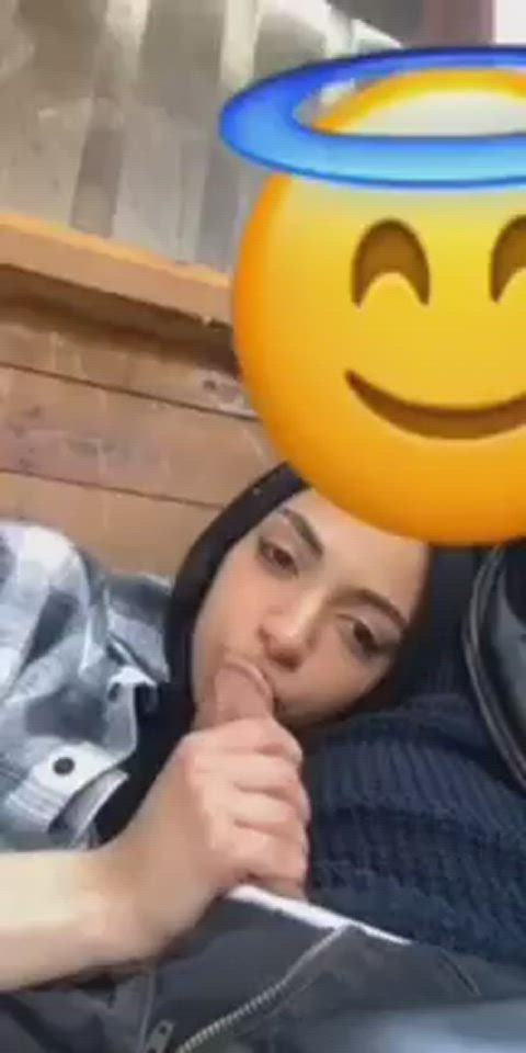 blowjob hijab selfie clip