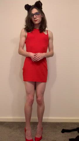 dress femboy high heels clip