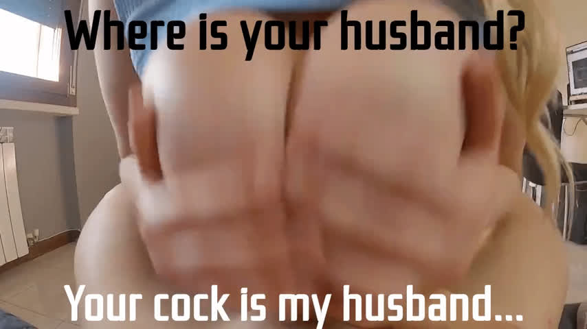 Caption Cheating Chubby Titty Fuck Wife clip