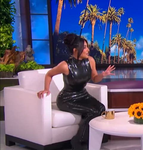 big ass kim kardashian latex clip