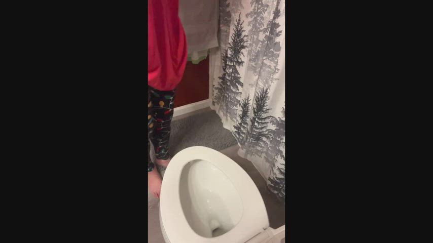 amateur ass blonde dirty talk fetish kinky taboo toilet clip