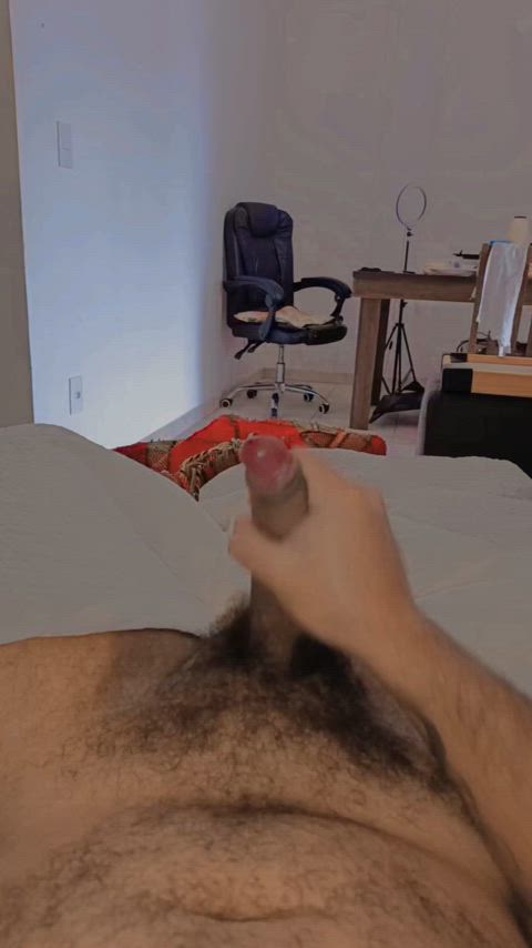 cock daddy hairy masturbating pubic hair clip