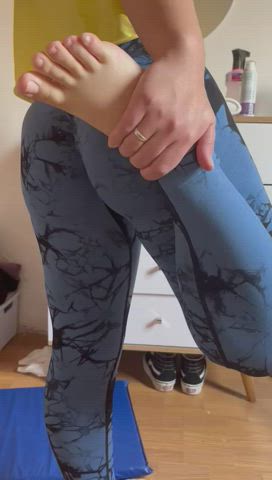 amateur ass big ass gym leggings clip