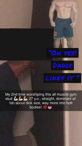 Dominant/verbal straight 27 y.o. muscle jock 💪🏻 owned the fuck out of this