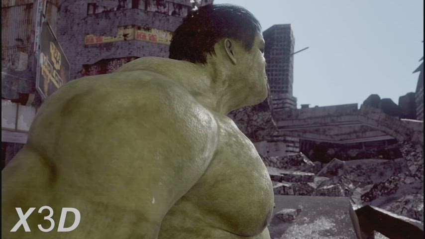 Black Widow vs Hulk (X3d) [Marvel]