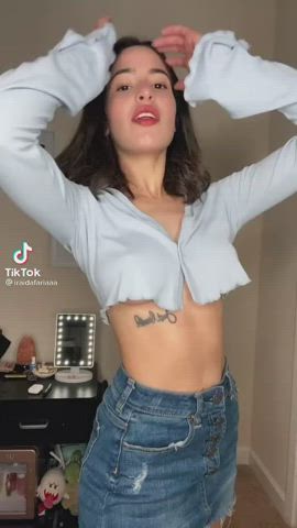Dancing Small Tits Teen TikTok clip