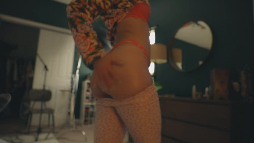 Booty Shaking Striptease Thong clip