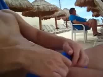 Amateur Beach Public clip