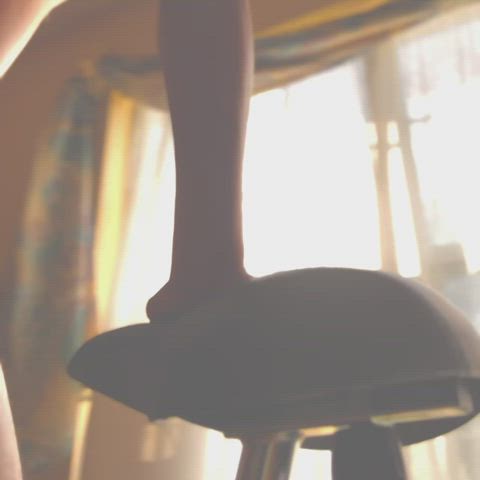 boy pussy cock milking dripping ebony femboy muscles naked precum twerking workout