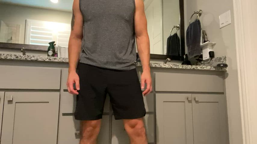 Will you help me out of these sweaty gym clothes? [41]