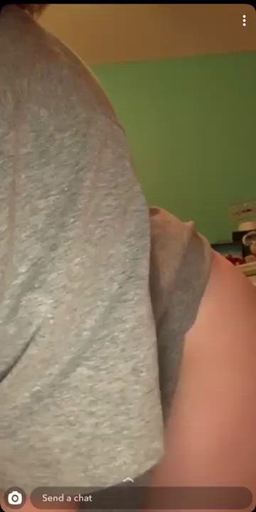 18 Years Old Ass Clapping Brunette Pussy clip