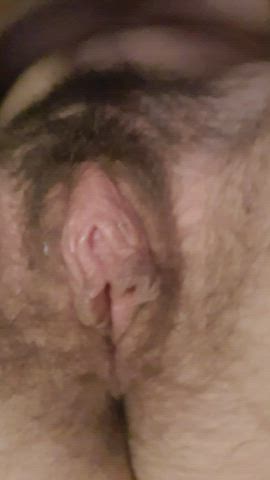 I love my puffy, hairy, wet pussy and I hope you do too 💕💦
