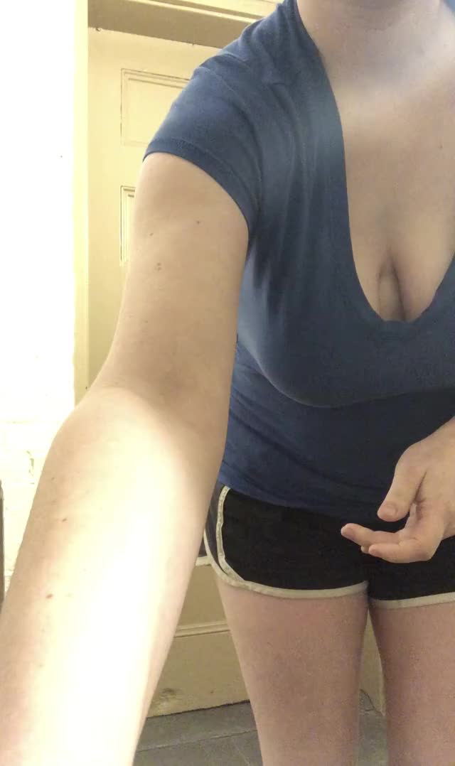 Taking of[f] my clothes and leaving them on my door knob