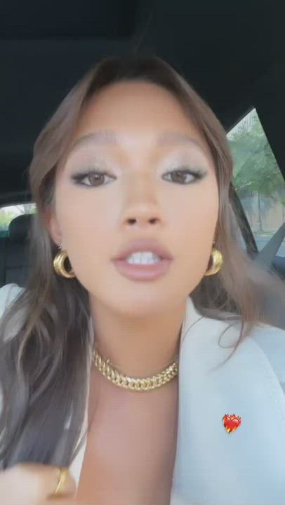 American Asian Selfie clip