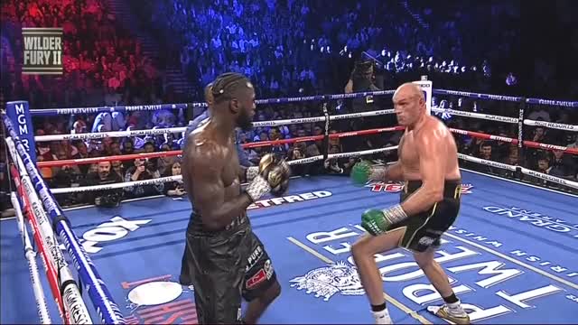 Slow-Mo Highlight from Wilder-Fury 2