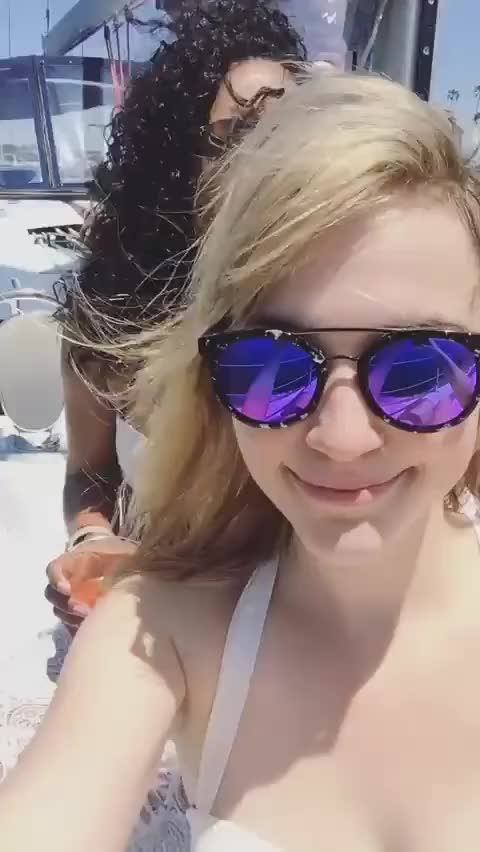 Violett Beane Bikini Selfie