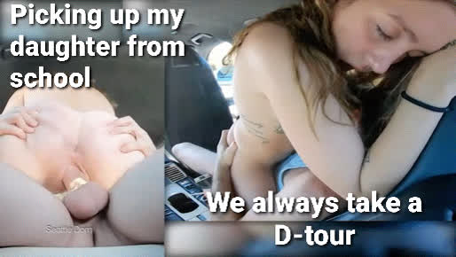 caption car sex cheating daddy daughter clip