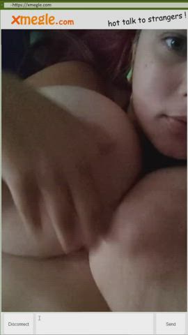 amateur boobs huge tits solo webcam clip