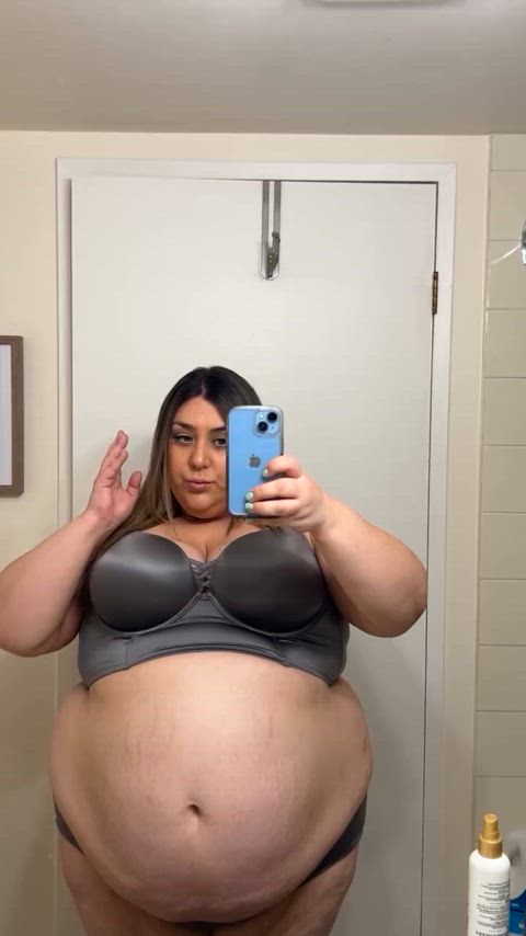 bbw feedee lingerie ssbbw belly clip