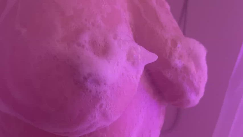 boobs shower soapy clip