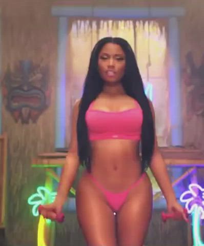 Big Ass Big Tits Bikini Celebrity Ebony Nicki Minaj clip
