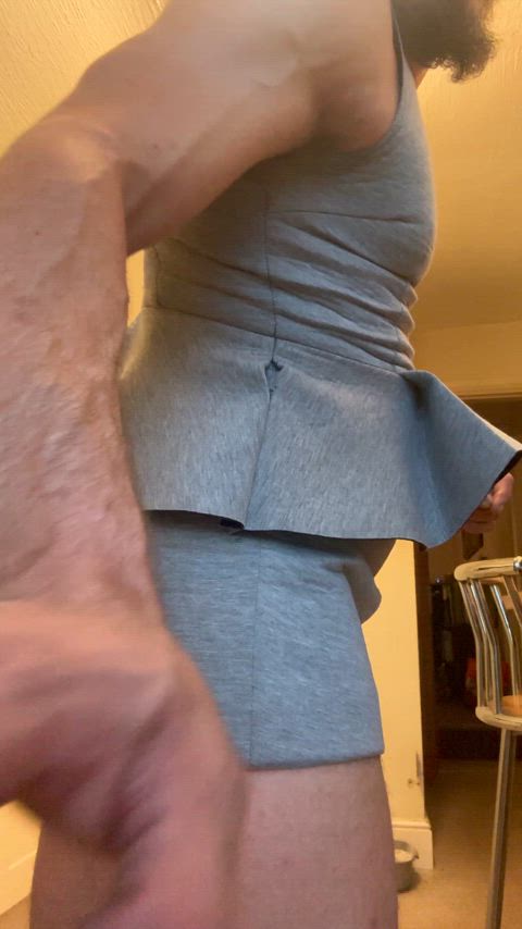 Got the zip stuck… help me unzip it and I’ll let you rub my cock while having