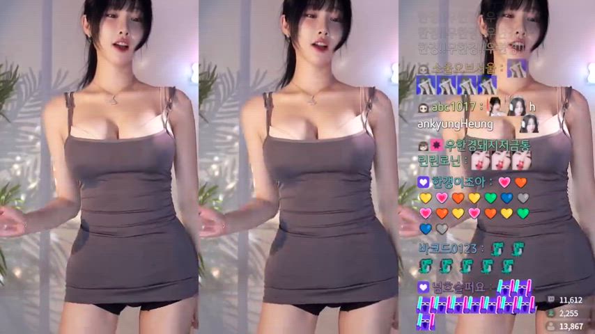 asian big tits dancing korean clip