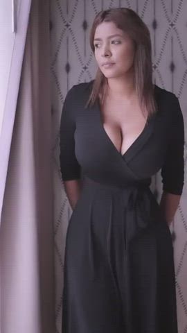 big tits dress tits clip