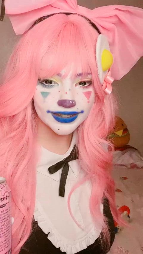 clown girl cute thick clip