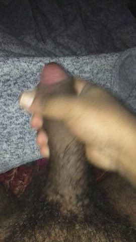 Daddy needs help with morning wood