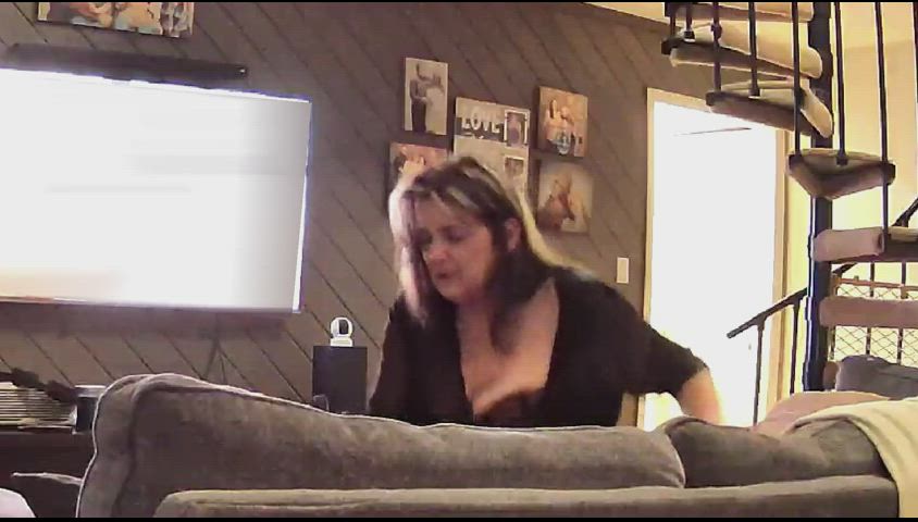 amateur clothed couch sex cowgirl homemade orgasm passionate pussy licking riding
