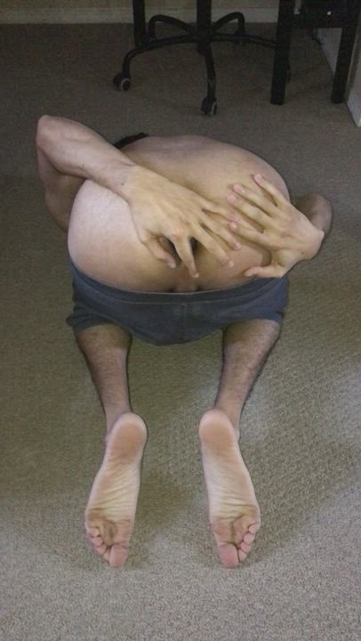 Anal Ass Spread Feet Femboy Gape Gay clip