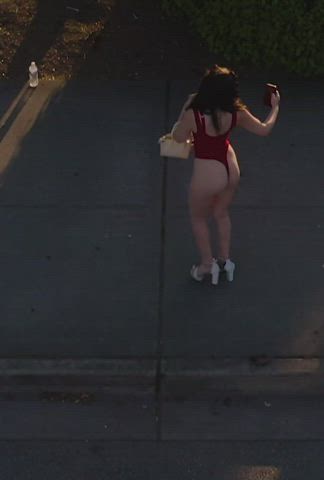 amateur ass big tits candid clip