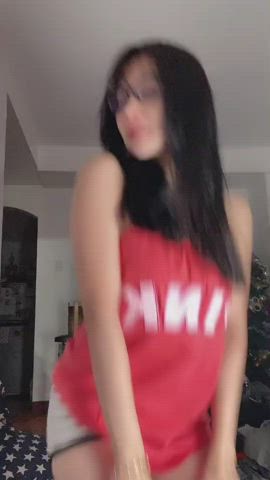 Ass BBC Big Ass Dancing Girlfriend Homemade Teen TikTok White Girl clip