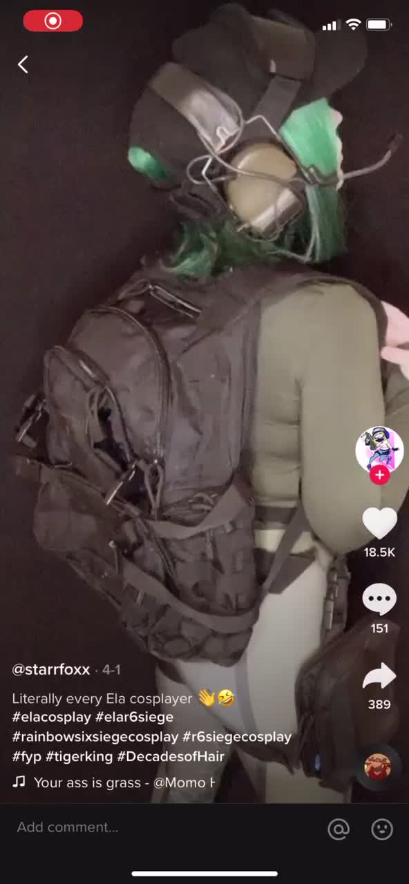 Thick ass r6 Ela cosplay