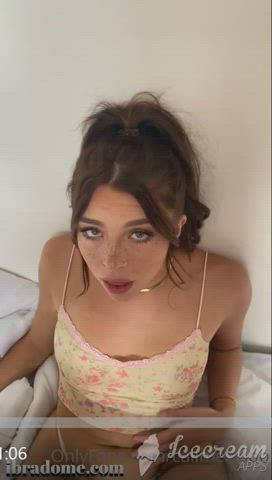 Beach Blowjob Freckles OnlyFans Teen clip