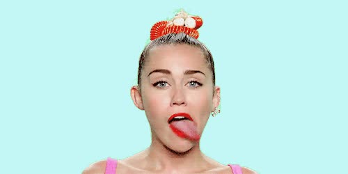 Miley tongue