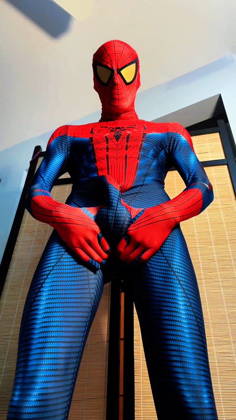 I'm ready to go out and shoot my webs! 🕸️💦