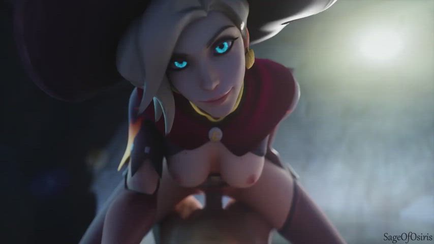 blonde cowgirl overwatch clip