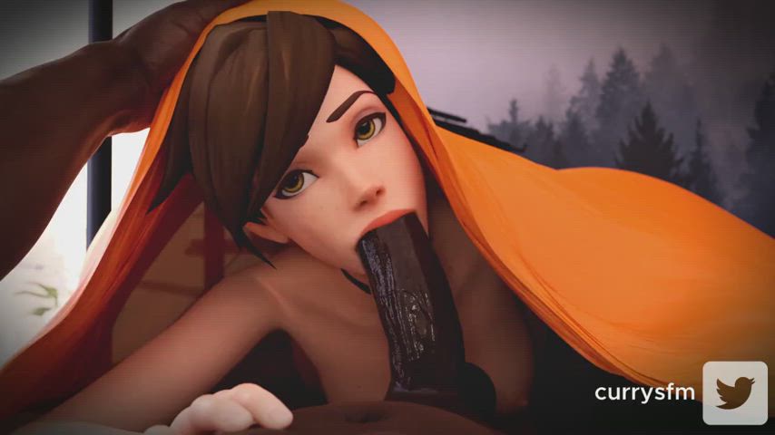 3d animation bbc blowjob overwatch pov rule34 sfm clip