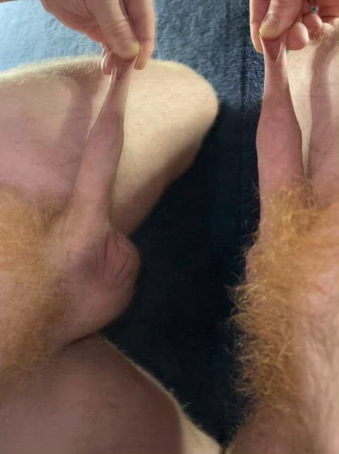 foreskin pubic hair queer red hair reddit redhead stretching uncircumcised uncut
