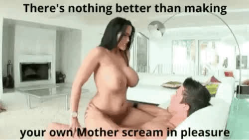 Nothing better than making your mom scream