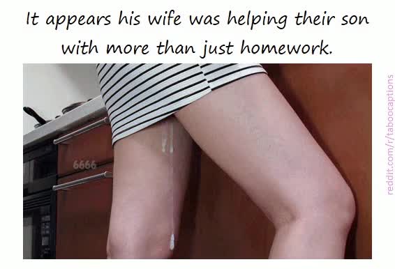 Good mom helps with more than just son's homework