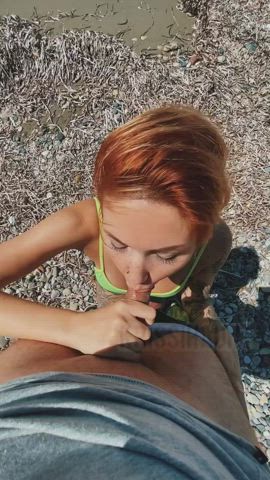 outdoor redhead teen clip