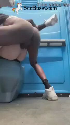 anal bbc bareback bathroom gay interracial legs up outdoor clip