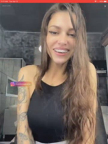Big Tits Brazilian Latina clip